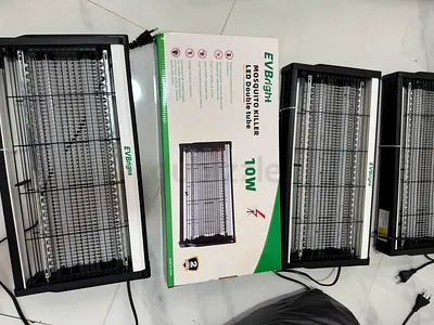 Set of 4 EVBright 10W Electric Insect/Zapper Lamps - Used حبتين جديد وحبتين مستعمل