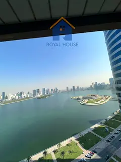 For Sale | Luxury 3 Master Bedroom Apartment with Sea View | Al Muhannad Tower, Al Majaz 3, Sharjah