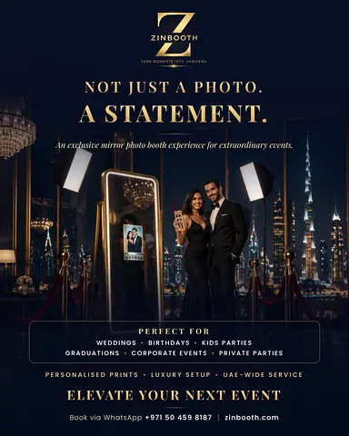 Mirror Photo Booth Rental with Instant Prints | From AED 999
