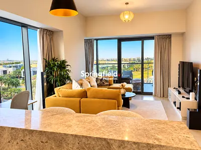 Golf View 2BR | Fully Furnished | 1 Cheque