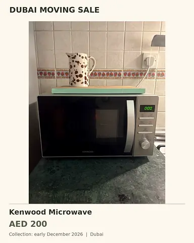 Kenwood Microwave - Good Working Condition