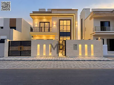 Villa for sale | ajman| al helio2 area | 4 master rooms, majlis, hall, roof| freehold | 0 registration fees | negotiable price.