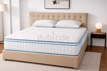 Queen Size Mattress in Good Condition with Removable Cover