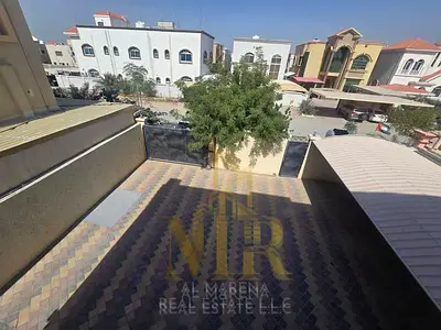 Luxury villa for sale in Al Muwaihat 1, Ajman (located directly behind Nesto). Featuring two floors and a roof terrace, this property offers an except