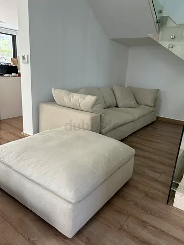 SOFA & OTTOMAN FROM LOOM COLLECTION FOR SALE