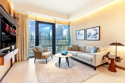 Fully Furnished 2BR | Vacant | Burj Khalifa View