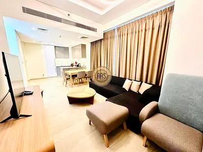 WOW FURNISHED 1-BEDROOM AND HALL IN 72000 AED // WITH NICE OPEN VIEW CORNER UNIT