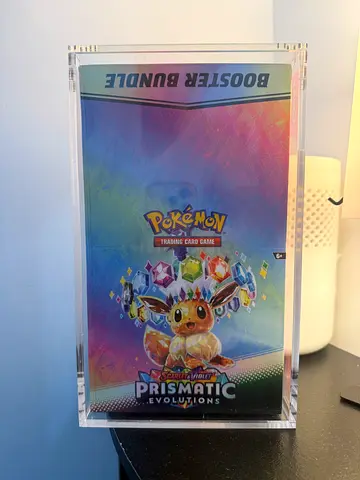 Pokemon TCG: Prismatic Evolution Booster Bundle Display