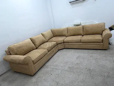 Perfect condition pottery barn lshape sofa