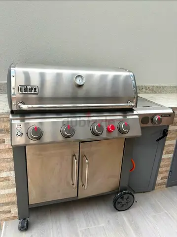 Weber Genesis Stainless Steel Gas BBQ Grill