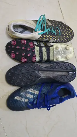 Used football shoes