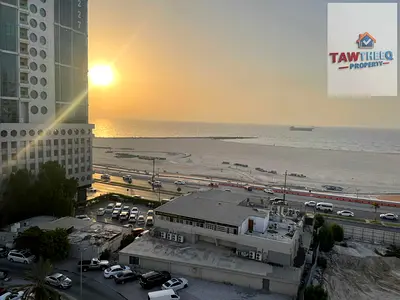 غرفة و صالة, مفروش, بلكونة, كورنيش عجمان
