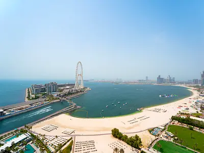 Furnished | Dubai Eye View | High Floor