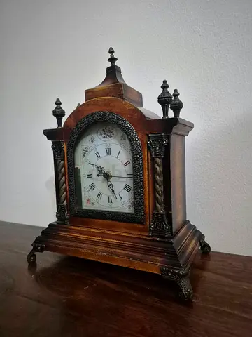 Victorian Wooden Clock