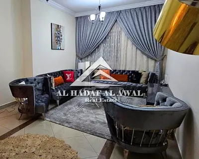 للايجار الشهري غرفتين وصالة في منطقة التعاون مع انترنت مجاني