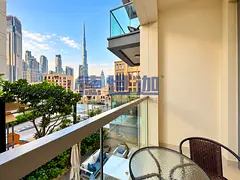 Burj View | Spacious 1BR | Balcony | Vacant
