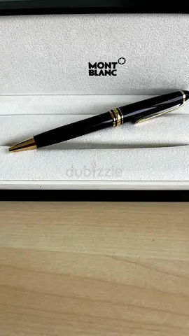 Montblanc Meisterstück Ballpoint Pen - Classic Black with Gold Trim