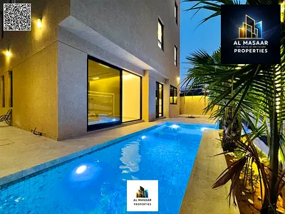 Smart villa with a private pool and central air conditioning. The price includes electricity, water, and air conditioning. An elevator can be installe
