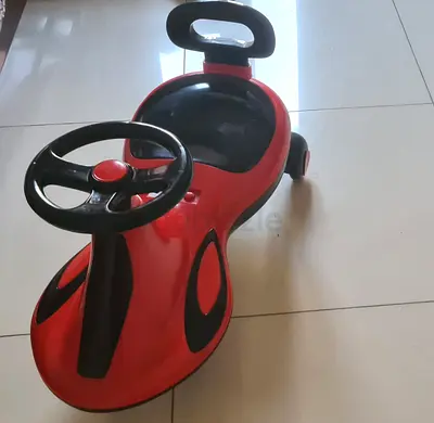 Red Wiggle Ride-On Car for Toddlers, Good Condition