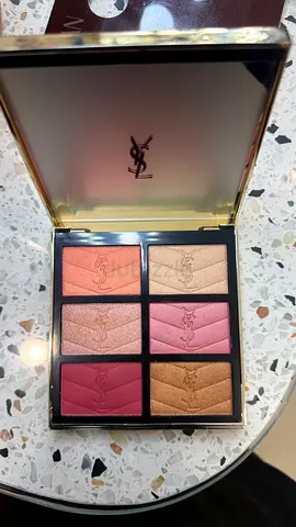 YSL Multi-Colour Face Palette Oasis - Not Used, only swatches