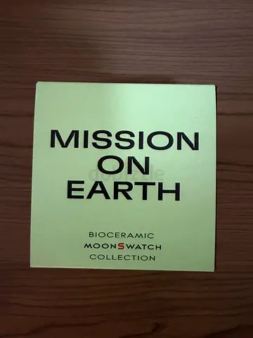 Mission on Earth - Omega × Swatch MoonSwatches