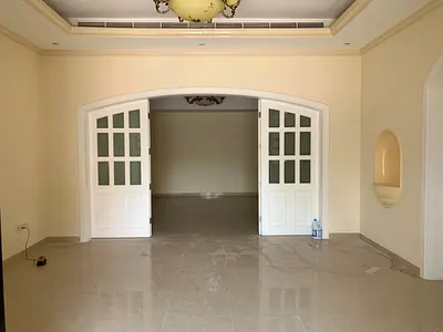 5BR villa in Sharqan, Sharjah | First tenant | Central AC | cabinets | Maid room | Laundry room | S