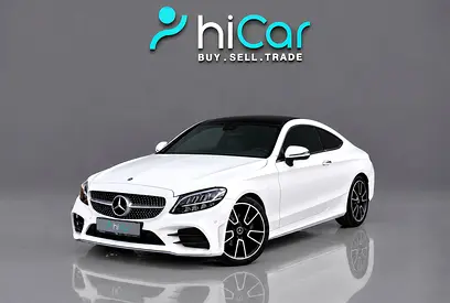 AED 2,107 P.M • 0% Downpayment • Mercedes-Benz C 200 Coupe • 1 Year Warranty