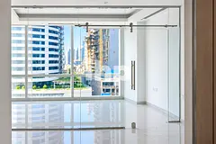 Semi Fitted | Glass Partition |Parquet flooring
