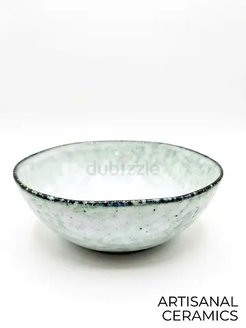 Blue Stoneware Bowl 17cm
