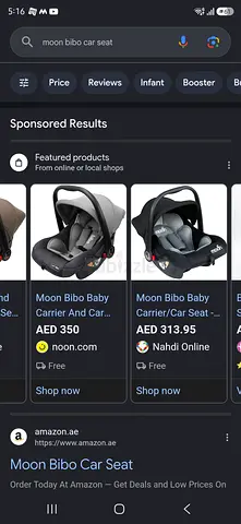 Car seat for Infant