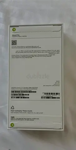 Brand new iPhone 17 pro 256gb midnight color with 1 year Apple care