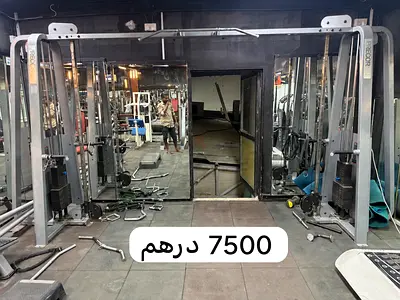 Used Dual Cable Crossover Pulley Machine - Full Commercial Frame