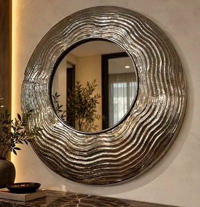 Annie Wall mirror Marina home (1x1m)