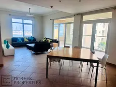 Furnished 3BR Apartment | Sea & Marina Views | Balcony | Al Das, Palm Jumeirah
