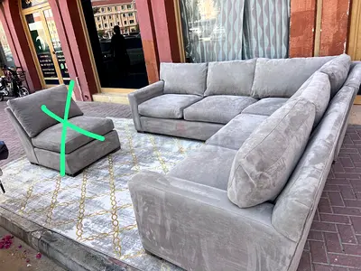 Selling Great Condition Crate&Barral axis Corner Sofa