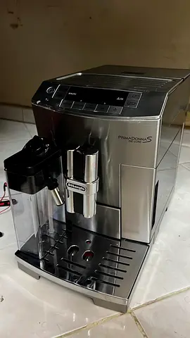 DeLonghi PrimaDonna S Automatic Coffee Machine - Stainless Steel