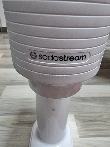 SodaStream sparkling water maker - compact tabletop model, white