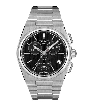 Tissot PRX Quartz Chronograph Watch 41mm T137.417.11.051.00