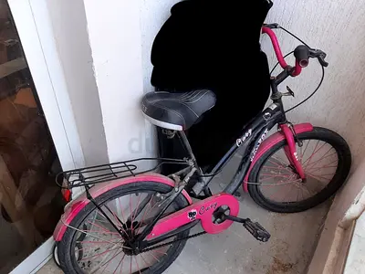Used pink girls' 20" bicycle