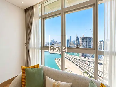 High Floor | 2 BR + Maid | Closed Kitchen