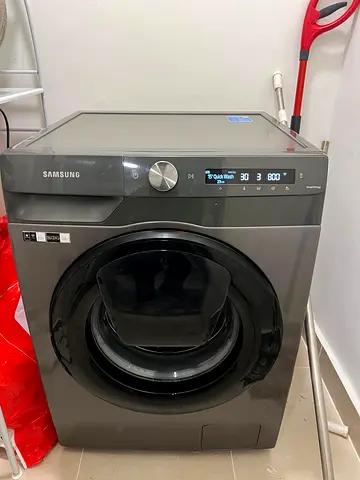 Samsung Washer with AI Control, 9Kg, Inox, Hygiene Steam, HOME CONNECT WIFI , DELIVERY + WARRANTY