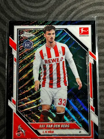 Rav van den Berg RC /10 — Topps Chrome