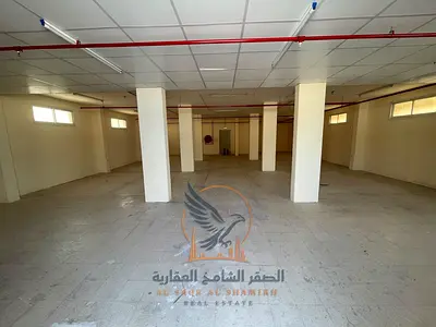 مستودع الجرف الصناعية 3 عجمان 2300 قدم فاير سيستم حديث موقع مميز