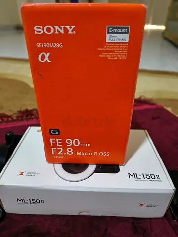 Sony 90mm macro lens with Godex