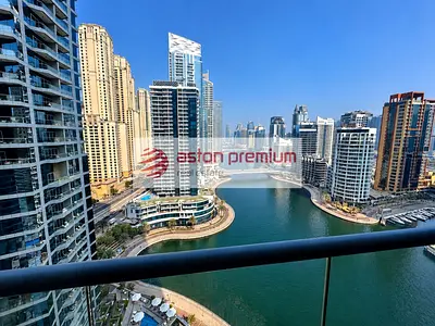 1BR Unfurnished | Marina View| High Floor| Balcony