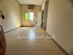 Studio for rent in Al Nab'ah, Sharjah. It features a very spacious layout, a separate kitchen, split