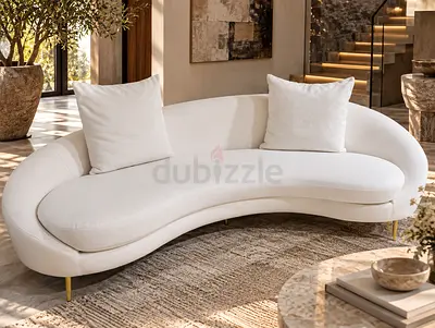 The ONE Arc sofa white