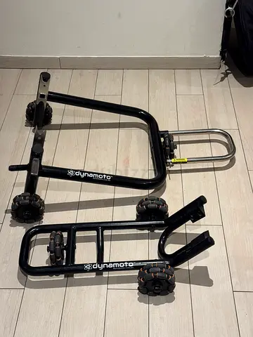 Original Dynamoto 360° Motorcycle Stands | Front & Rear | Like New