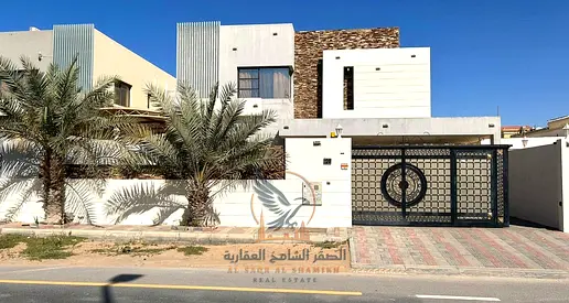 فيلا مفروشة للإيجار في الروضة 1 عجمان  شارع التلة مباشرة | 5 غرف ماستر | استخدام سكني وتجاري | 5,000 قدم²