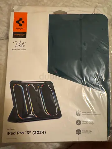 Spigen Velo Hybrid Leather Case for iPad Pro 13" (2024) - New